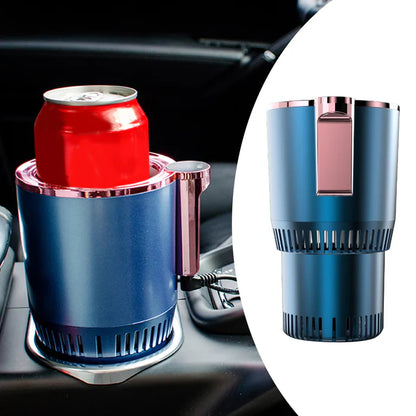 2 in 1 Smart Car Heating Cooling Cup Holder