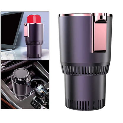 2 in 1 Smart Car Heating Cooling Cup Holder