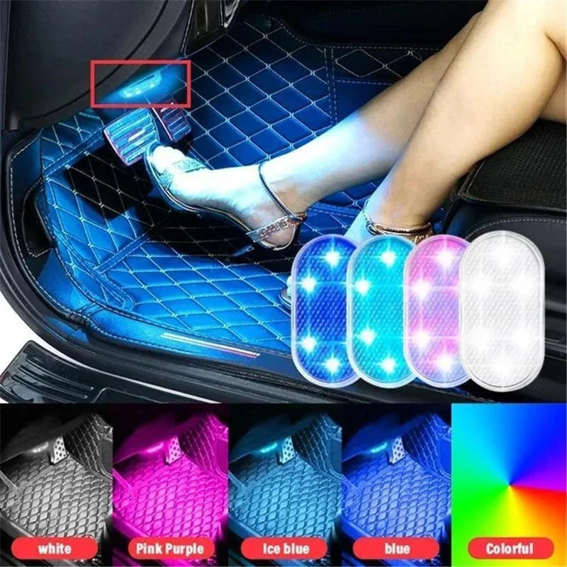 Wireless USB Car Interior LED Lights